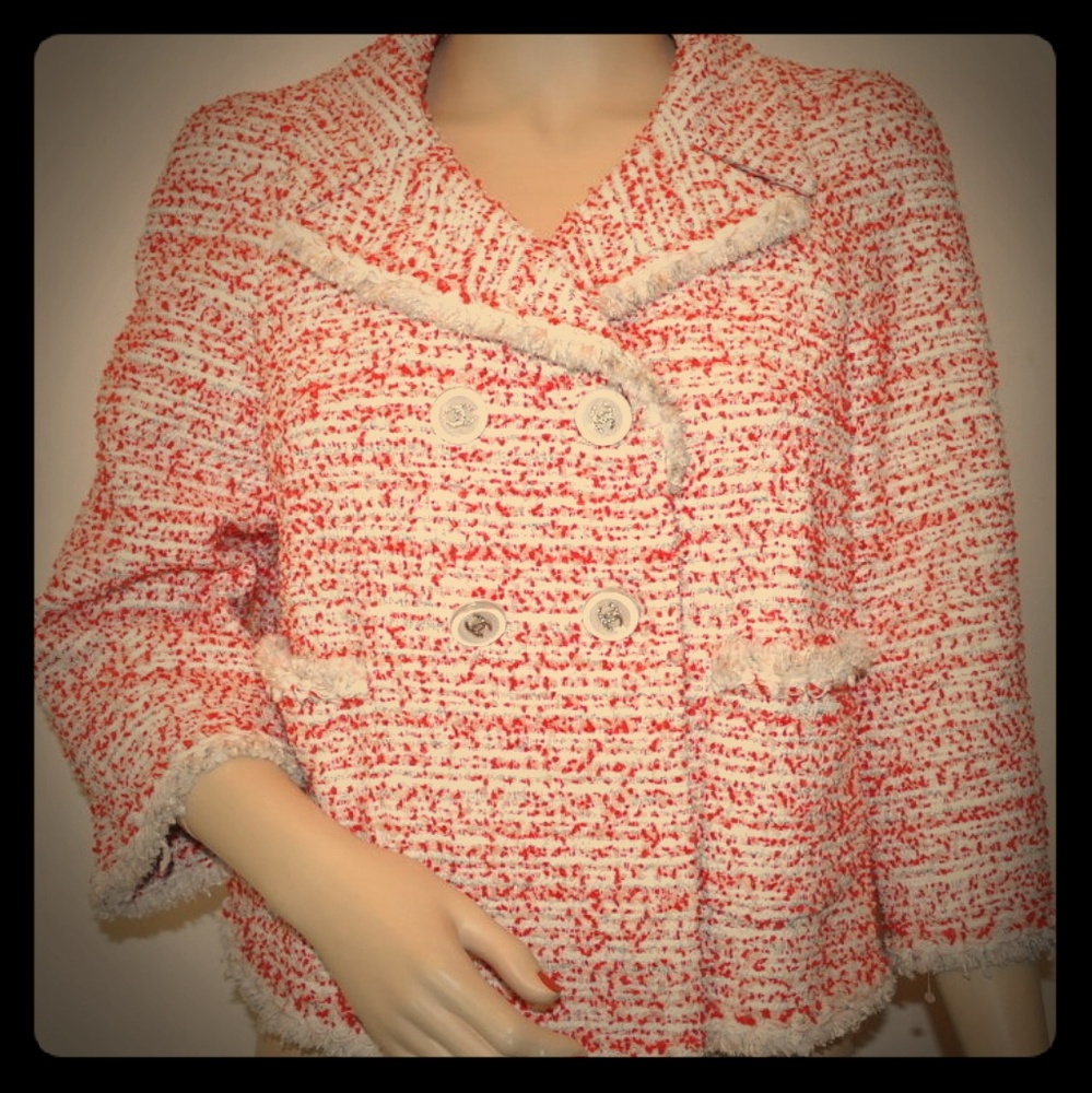 CHANEL LESAGE FANTASY TWEED JEWELED BLAZER